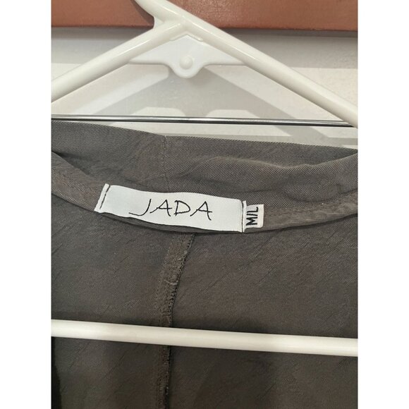 PalaPala Jada Women's Vintage Single Buckle Cardigan Top, Gray, Size M/L - Picture 3 of 4